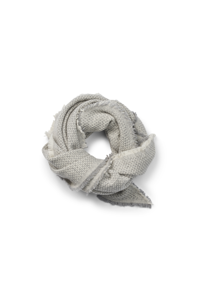 Basic Apparel Cavali Scarf Halstørklæder 318 Light Grey Mel.